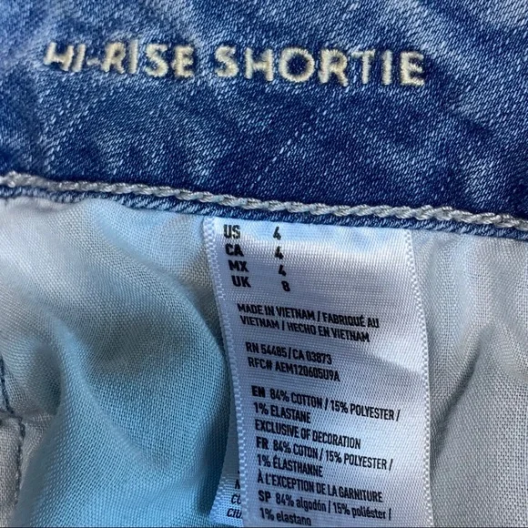 American Eagle Super Stretch Denim Shorts - Picture 8 of 12